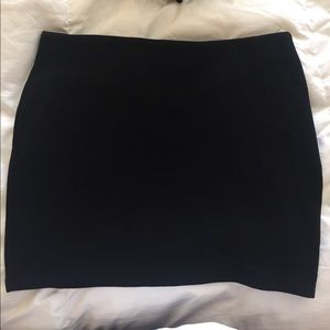 Black Zara skirt